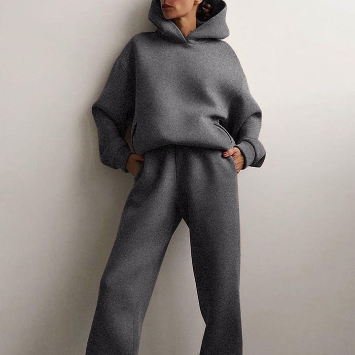 Women's Oversized Two-Piece Tracksuit Set