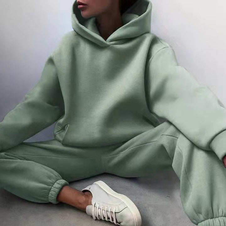 Women's Oversized Two-Piece Tracksuit Set