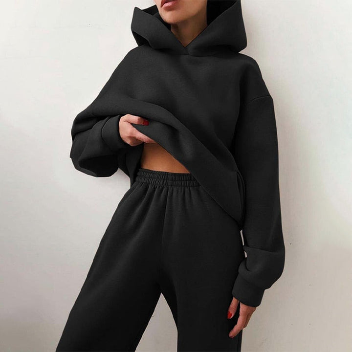 Women's Oversized Two-Piece Tracksuit Set