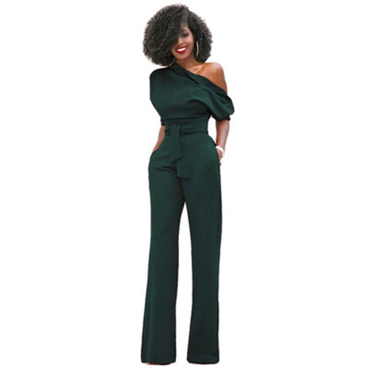 Women's Bodycon Jumpsuit, Sleeveless Slim Fit