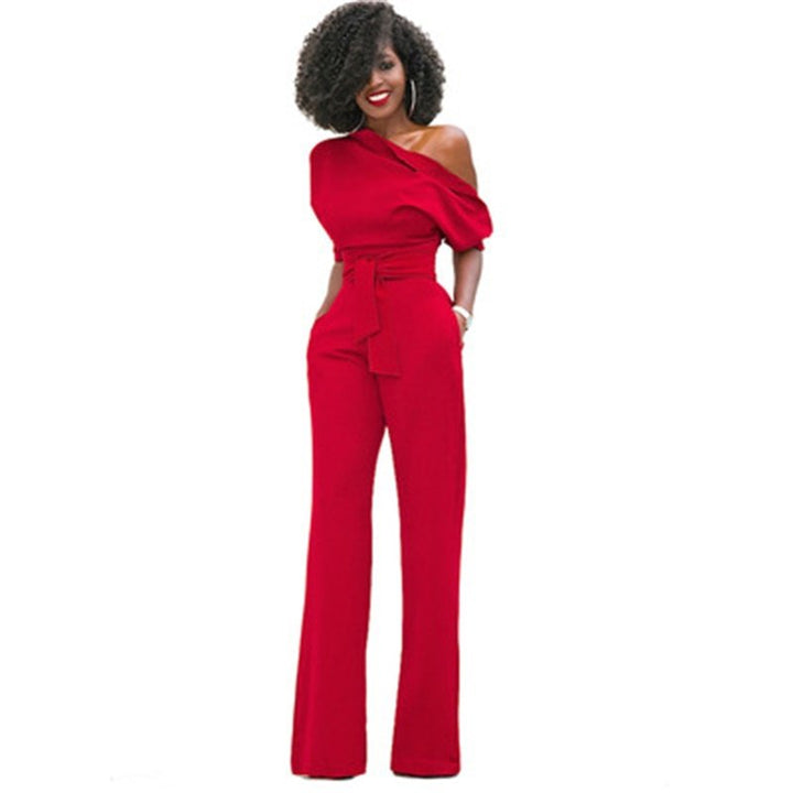Women's Bodycon Jumpsuit, Sleeveless Slim Fit