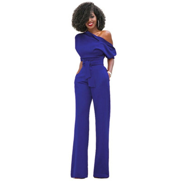 Women's Bodycon Jumpsuit, Sleeveless Slim Fit