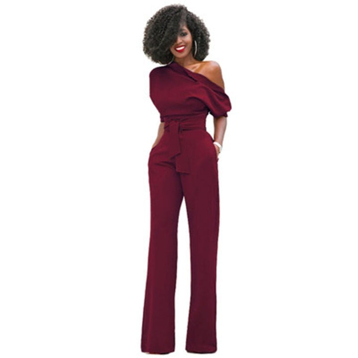 Women's Bodycon Jumpsuit, Sleeveless Slim Fit