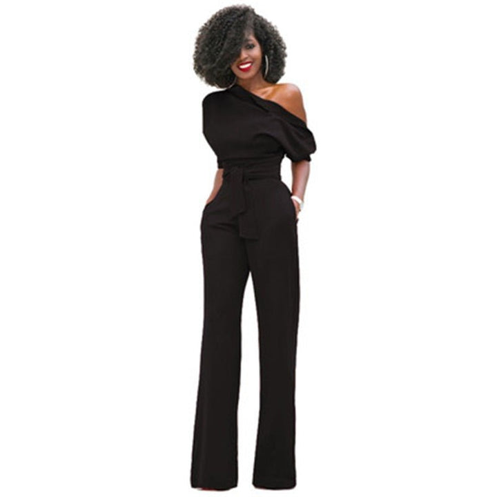 Women's Bodycon Jumpsuit, Sleeveless Slim Fit
