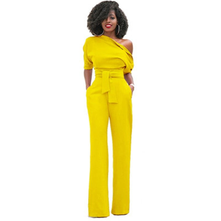 Women's Bodycon Jumpsuit, Sleeveless Slim Fit